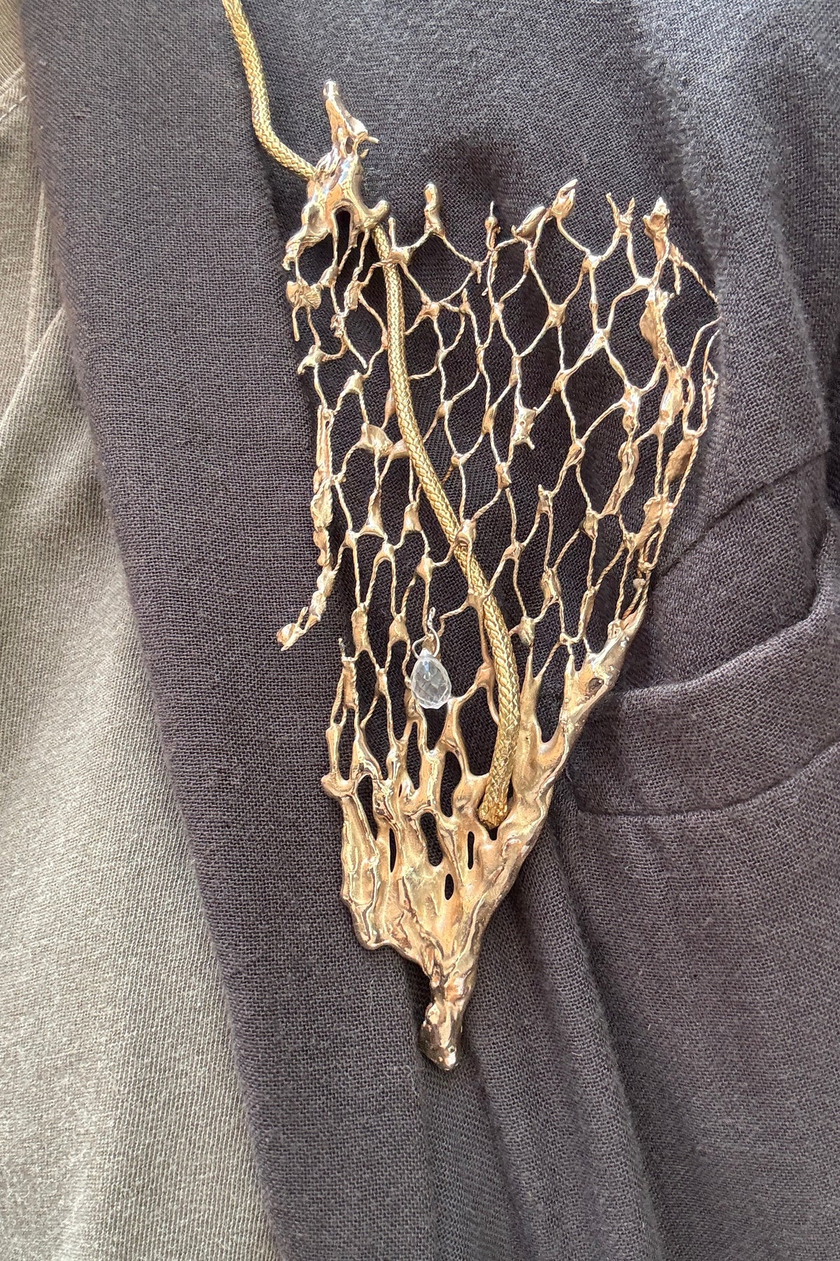 After Net Brooch II