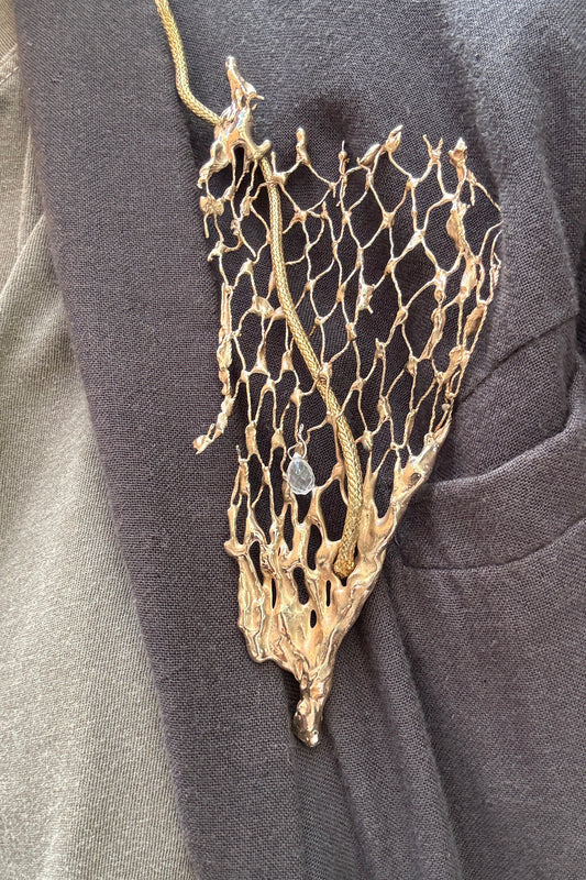 After Net Brooch II