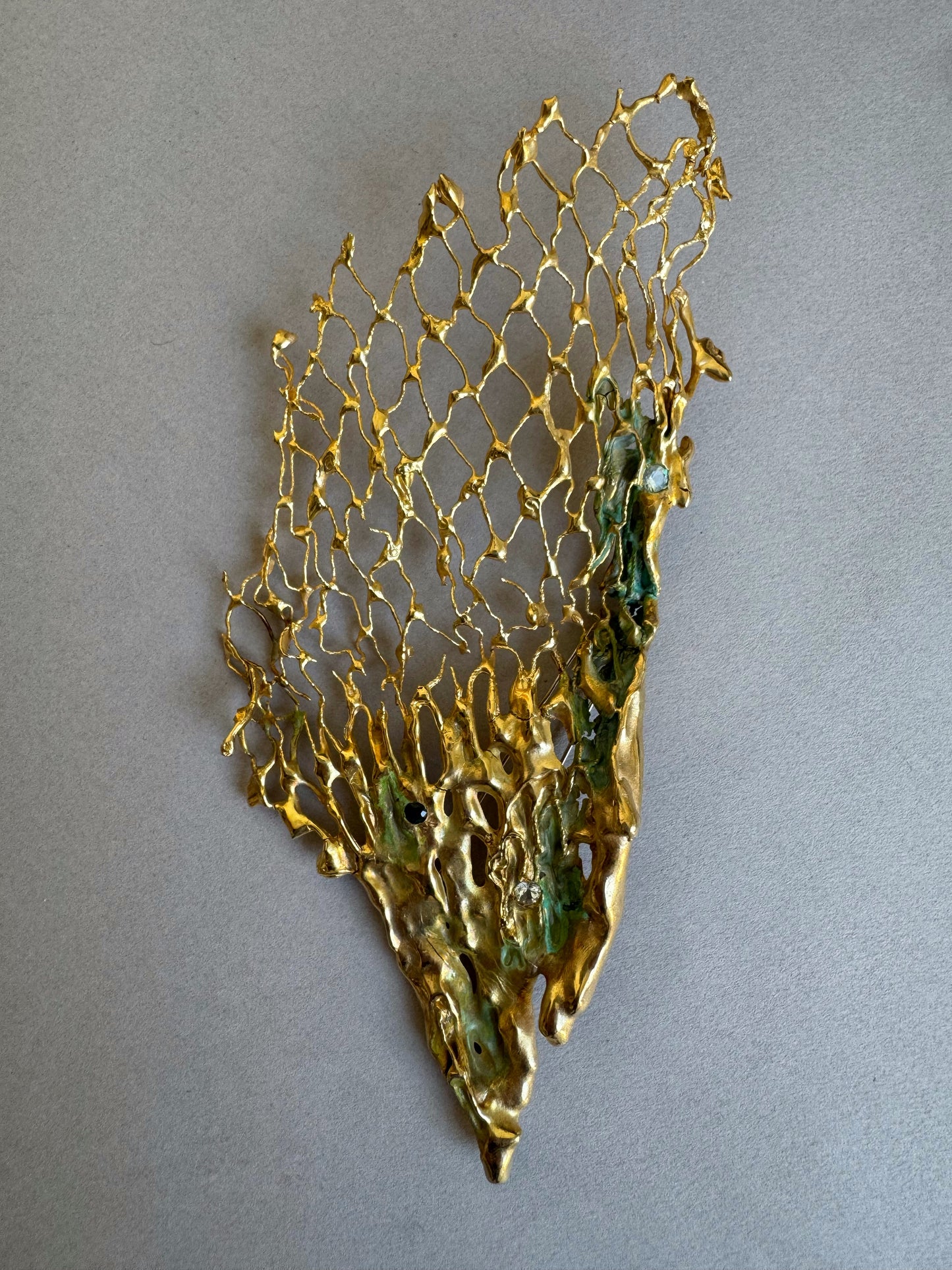 Net brooch Munich jewelry week 2026 contemporary jewelry