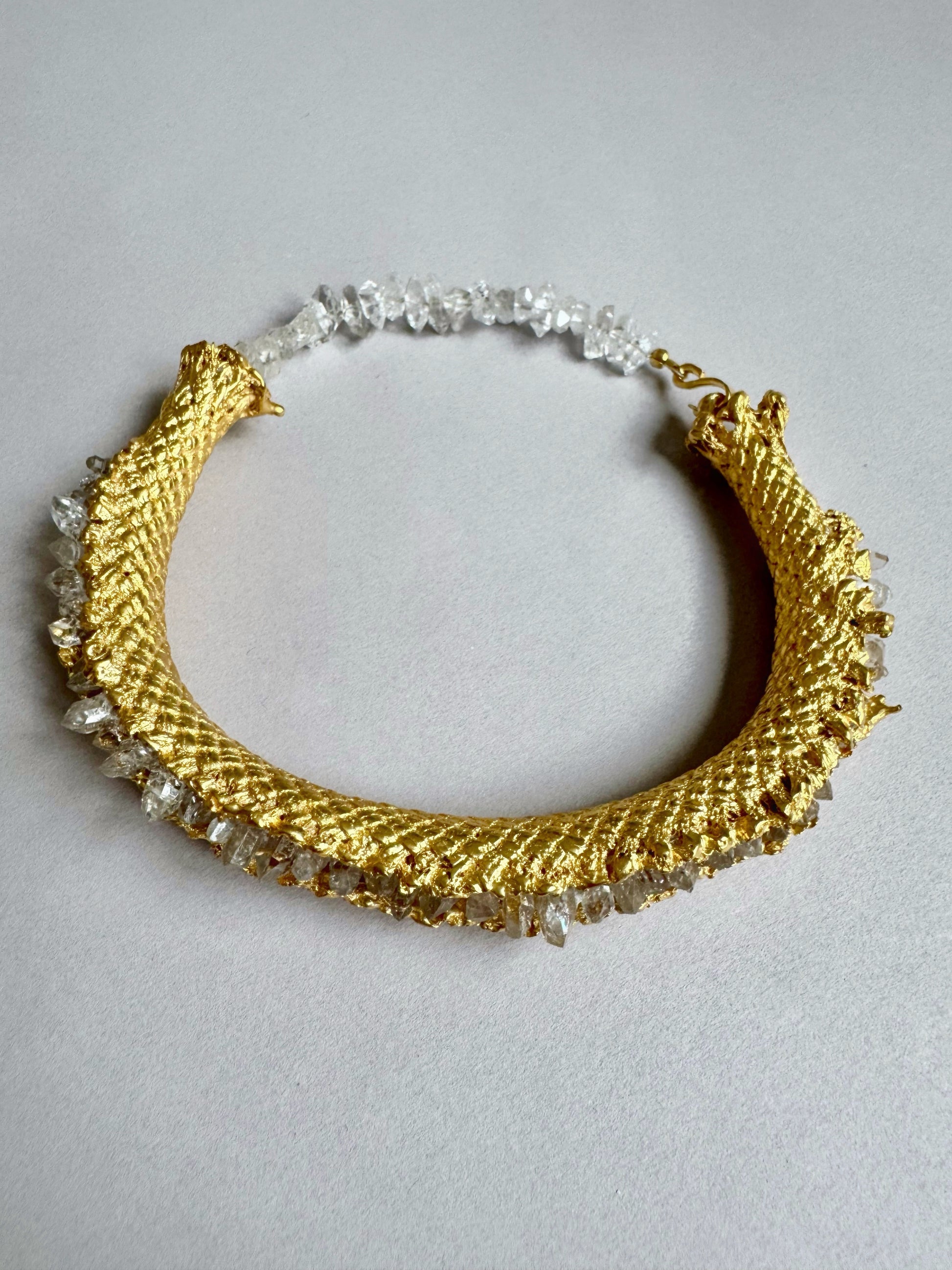 wearable art choker by Angela Lago