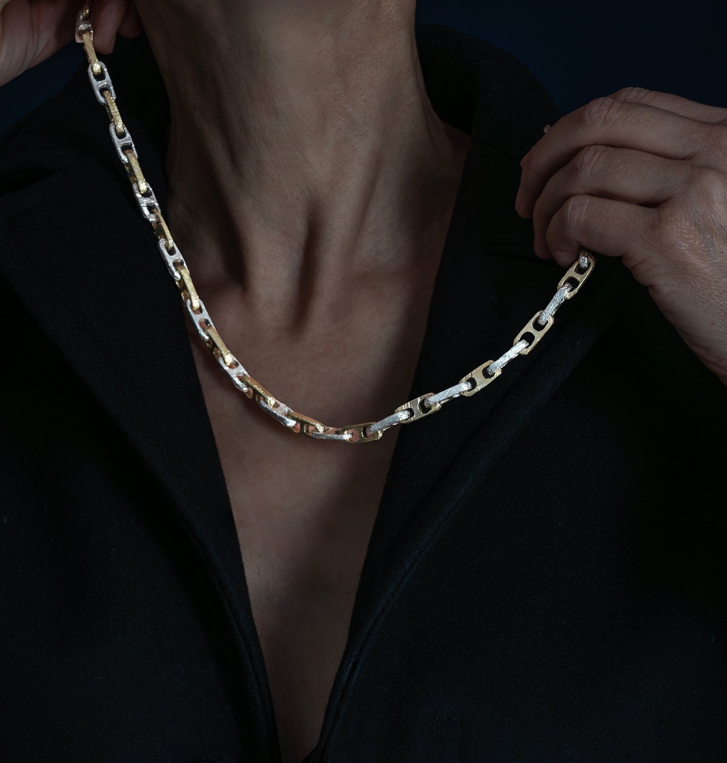 nautical chain one of a kind author jewelry Angela Lago