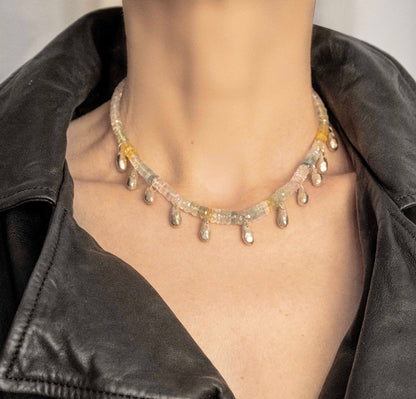 Angela Lago jewelry necklace drops