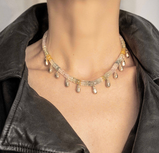 Angela Lago jewelry necklace drops