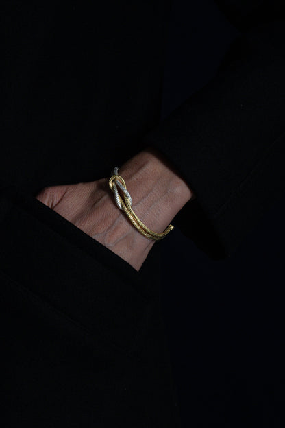 Wearable art bracelet by Angela Lago