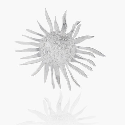 One of a kind sterling silver brooch